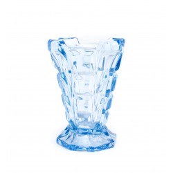 Duży Niebieski  wazon w stylu Art Deco